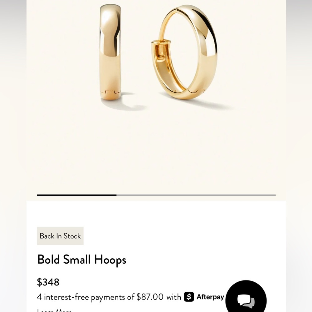 mejuri Gold Hoop Earrings